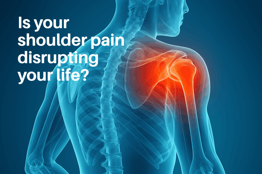 shoulder pain disrupting your life