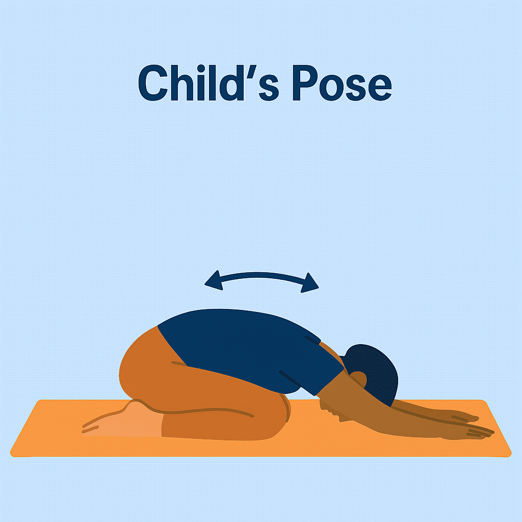 childs pose