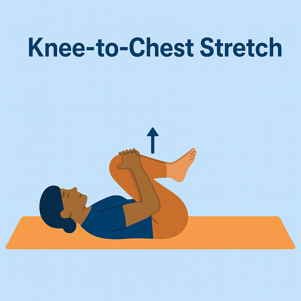 knee to chest stretch