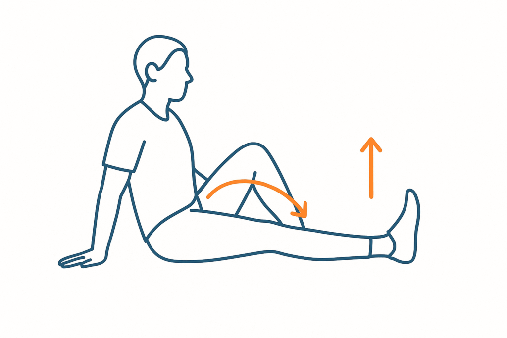 seated sciatic nerve slider